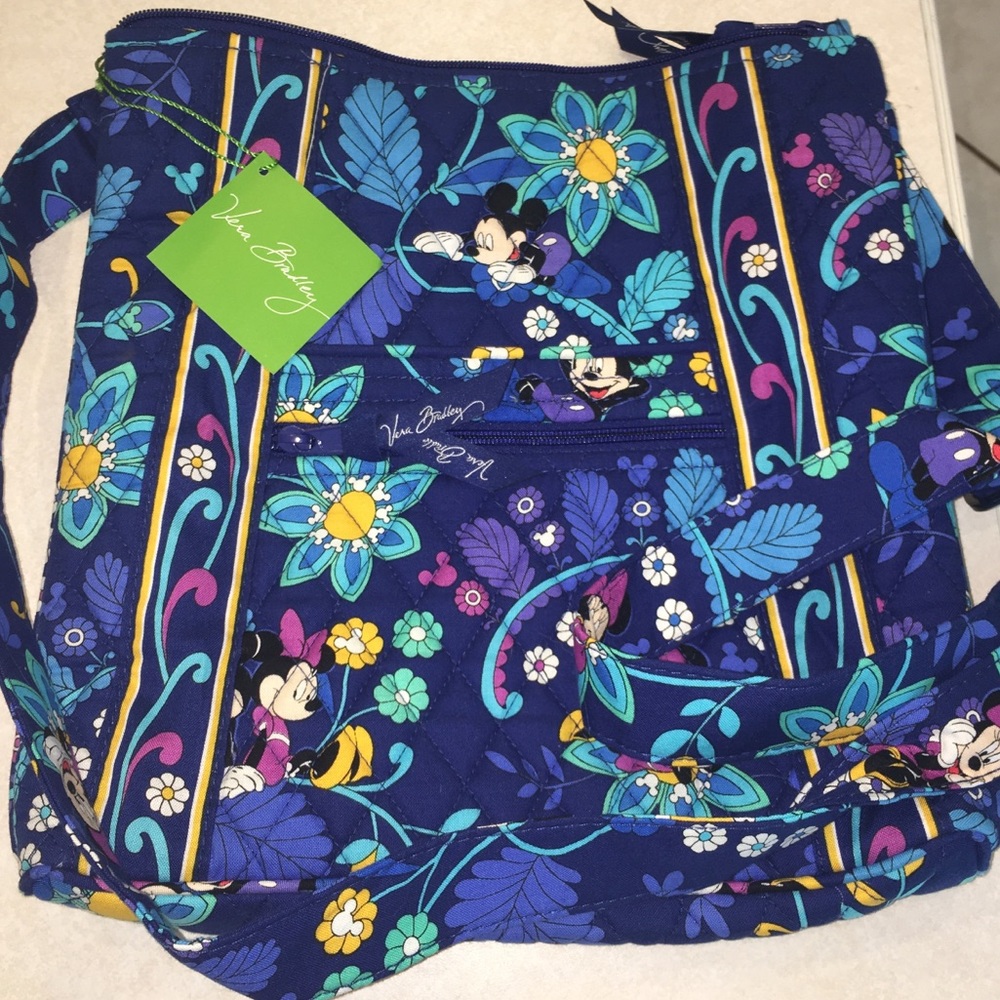 NWT Vera Bradley Mickey Mouse Crossbody Purse